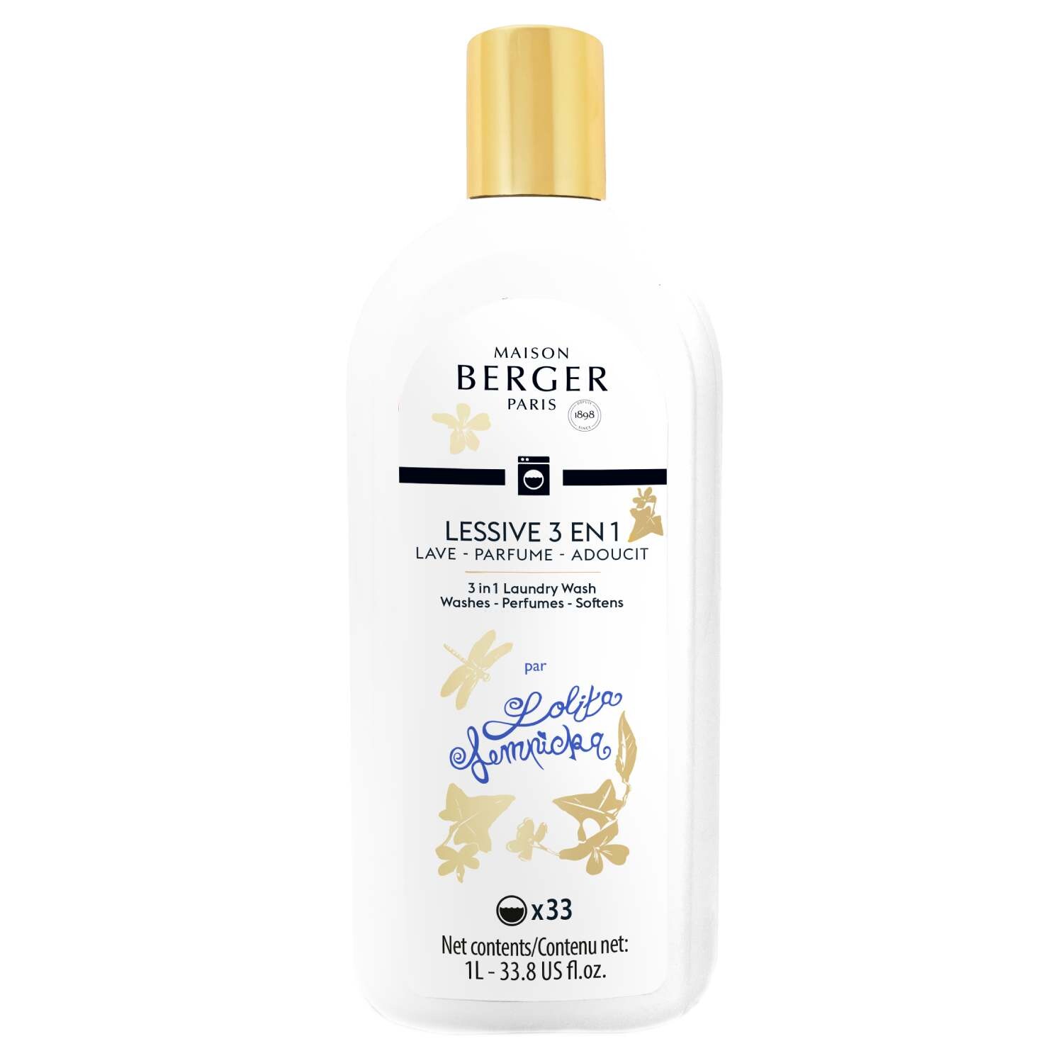 Maison Berger Paris Prací prostriedok so zmäkčovadlom a parfumom Lolita Lempicka 3v1, 1000 ml 28002