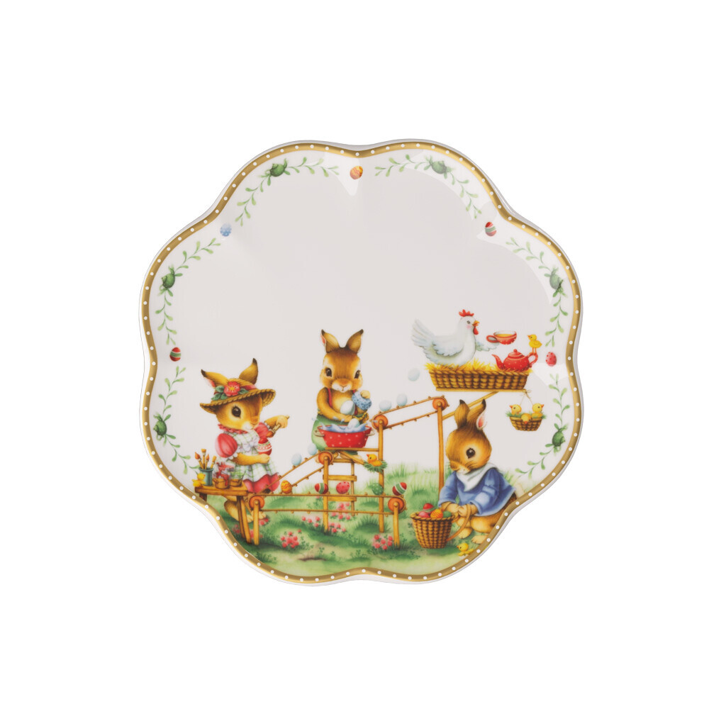 Villeroy & Boch Tanier Annual Easter Edition 2026, zajačikovia Paul, Anna a Max, 22,5 cm 14-8627-2651
