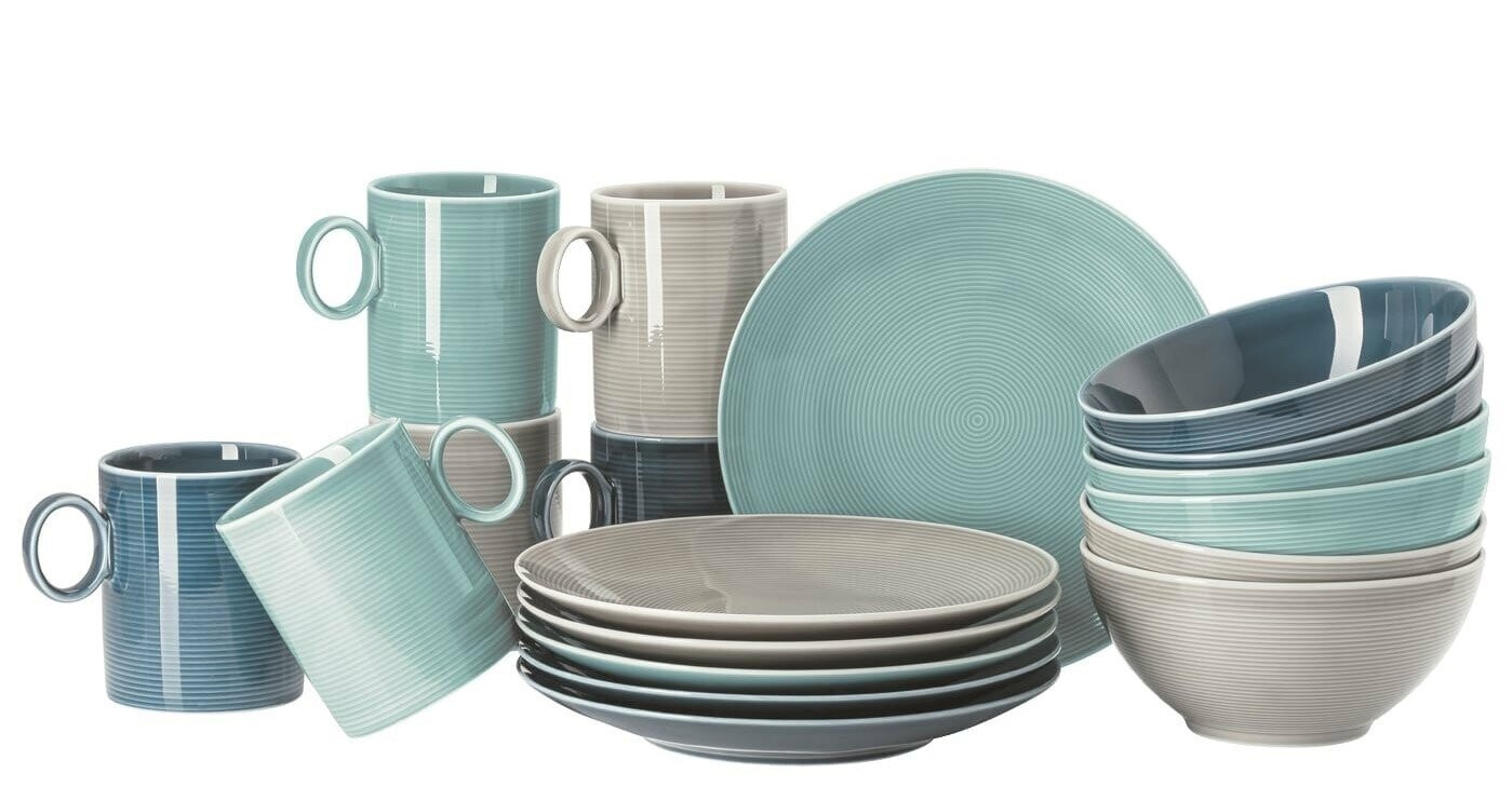 Rosenthal Thomas sada farebných tanierov s hrnčekmi a miskami Loft Colour, 18 ks 11900-401923-28421