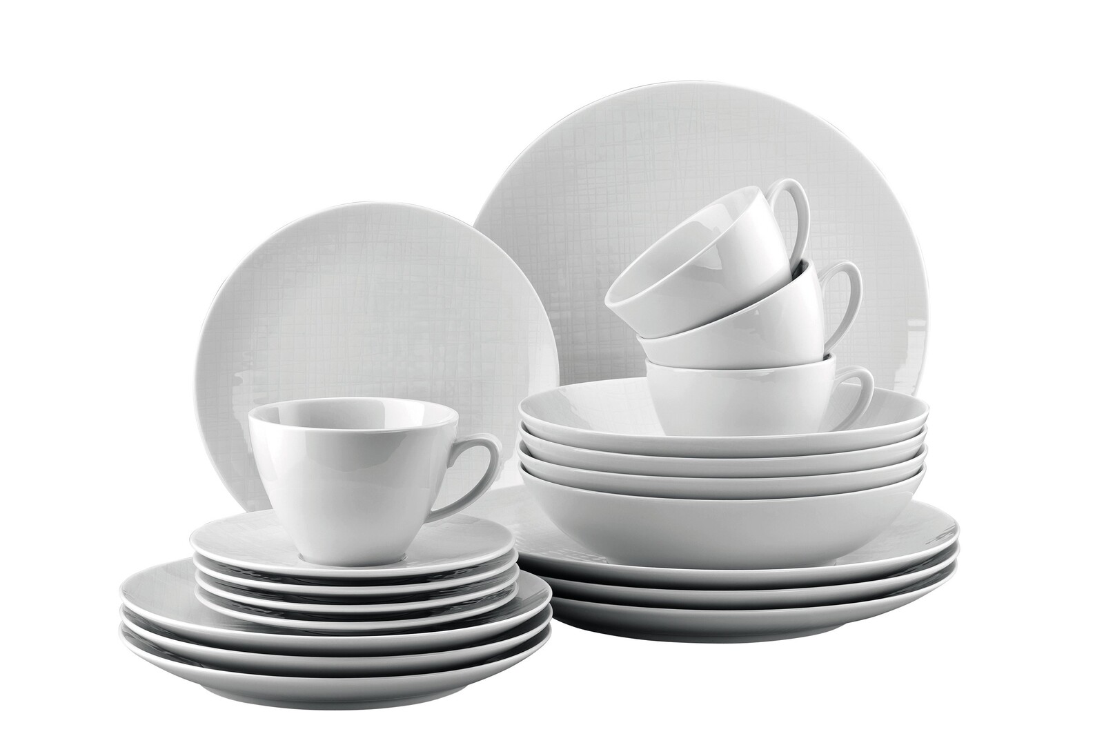 Rosenthal Jedálenská súprava Mesh White, 20 ks 11770-800001-28519