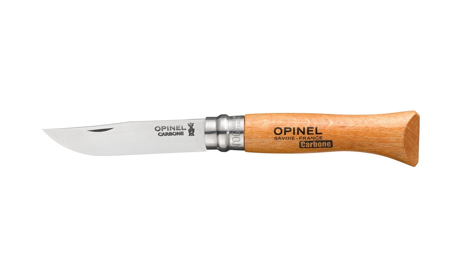 Opinel Zatvárací nôž VR N ° 06 Carbon, 7 cm 113060