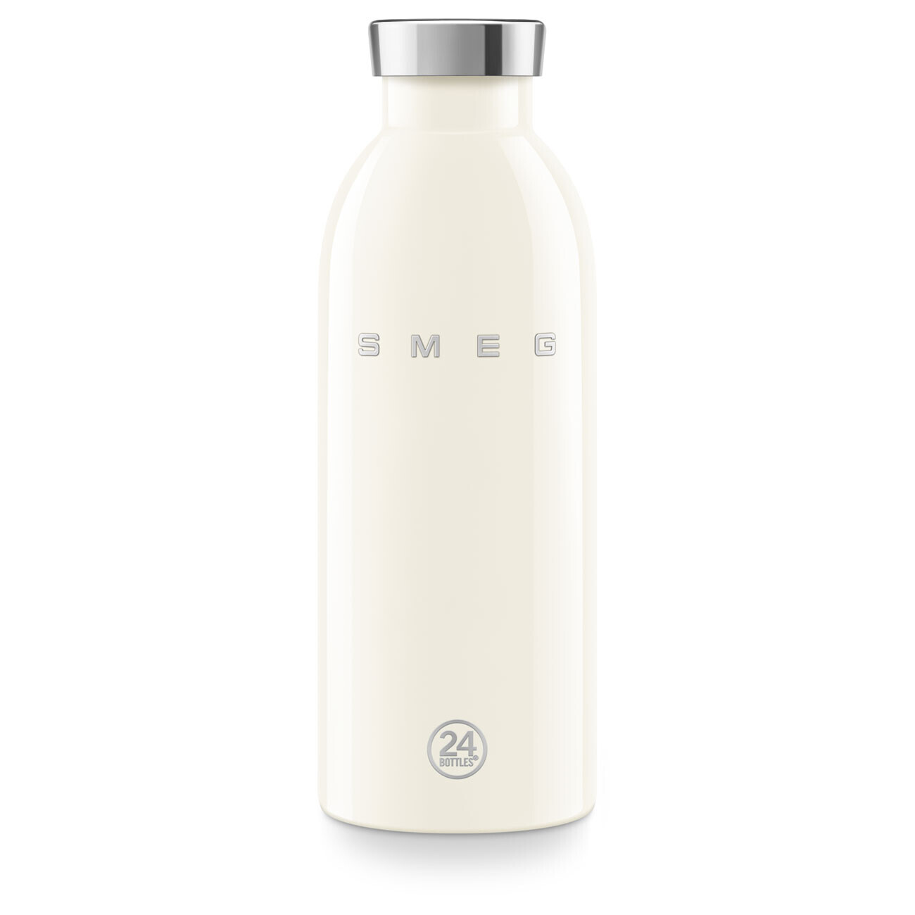 Smeg TERMO Fľaša SMEG x 24BOTTLES Clima, WBF01, 500 ml, krémová WBF01CR