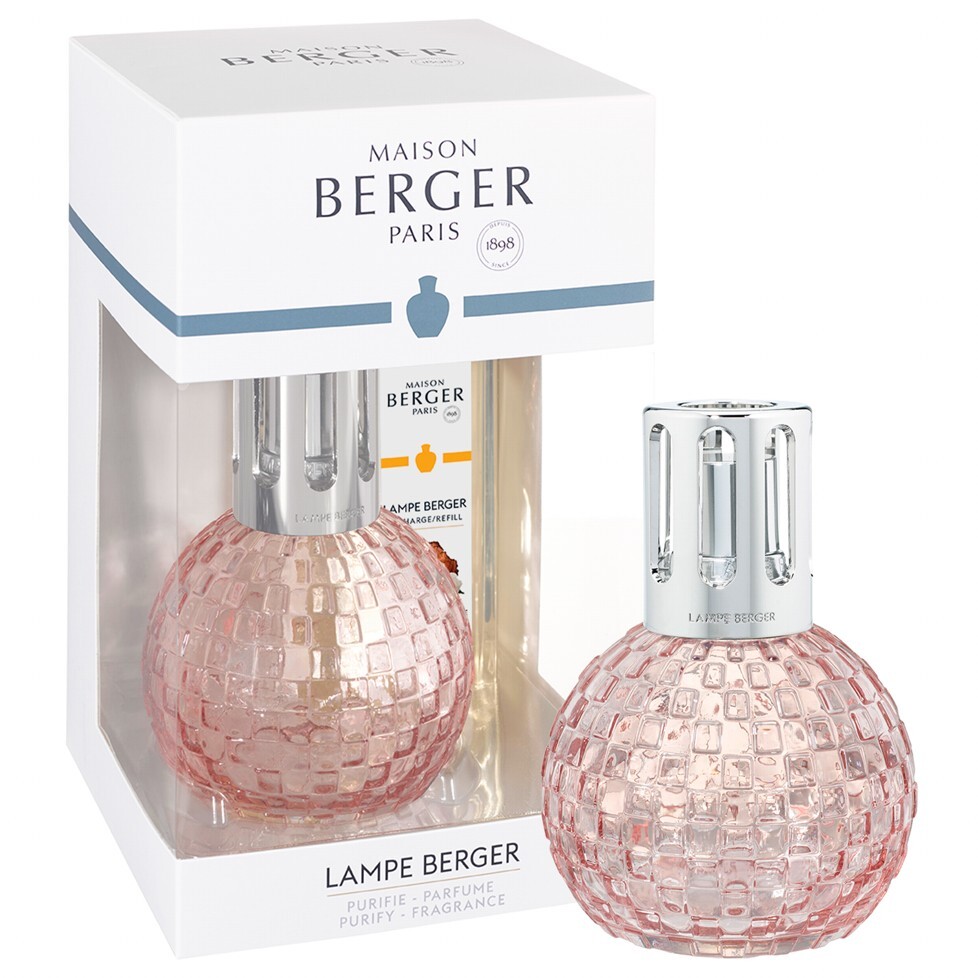 Maison Berger Paris Katalytická lampa Disco, ružová + náplň Sladký grapefruit, 250 ml 4885