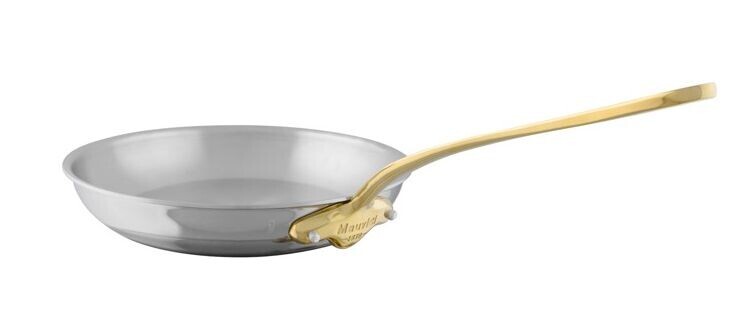 Mauviel Nerezová panvica s bronzovou rukoväťou M’Cook B, Ø 28 cm / 2,5 l 351328