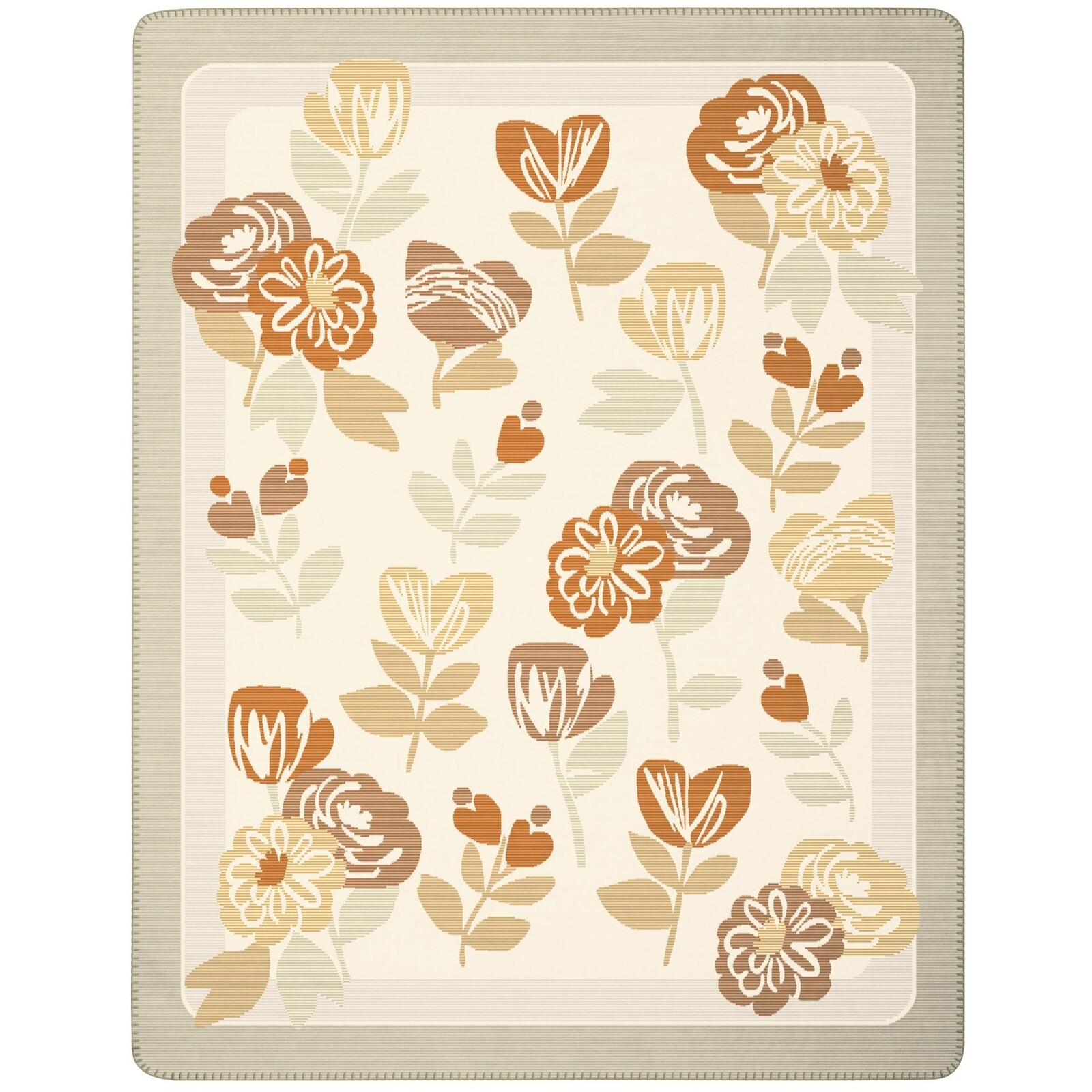 Hermann Biederlack Deka Bloom Frame, 150 x 200 cm 827586