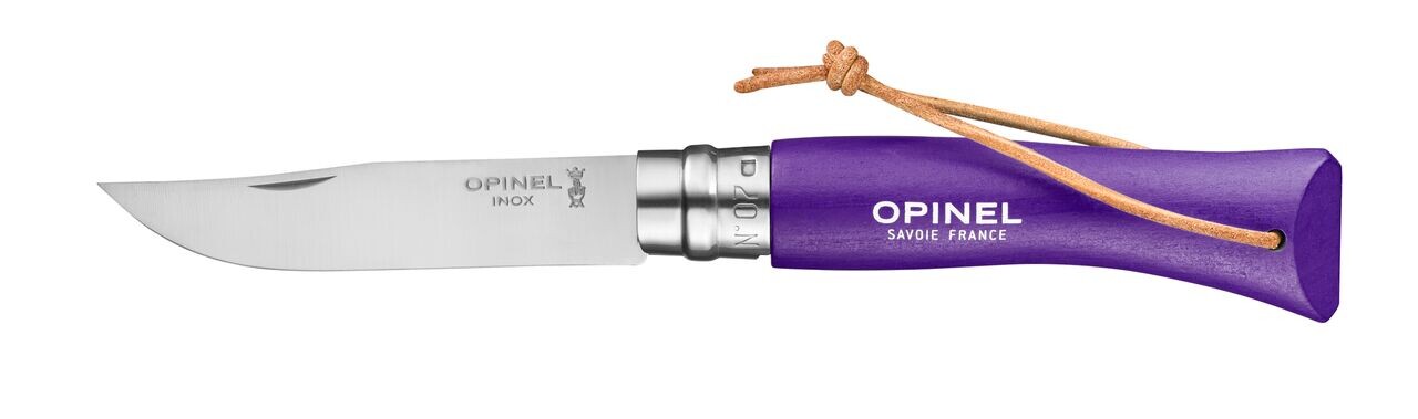 Opinel VRI N ° 07 nôž Trekking, fialová, 8 cm 002205