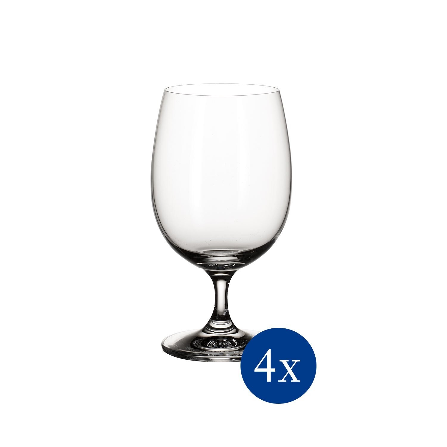 Villeroy & Boch La Divina poháre na vodu, 0,33 l, 4 kusy 11-3667-8100