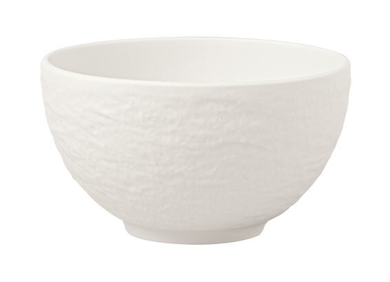 Villeroy & Boch Manufacture Rock Blanc miska na ryžu, 0,22 l 10-4240-1905