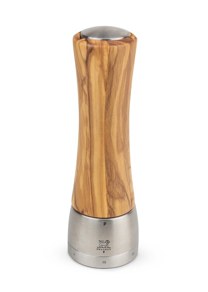 Peugeot Mlynček na korenie Madras, olivové drevo, 21 cm 36164