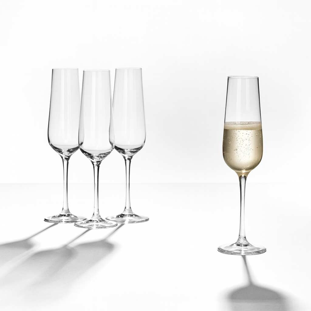 Villeroy & Boch Poháre na šampanské Purismo, 0,27 l, 4 ks 11-3781-8130