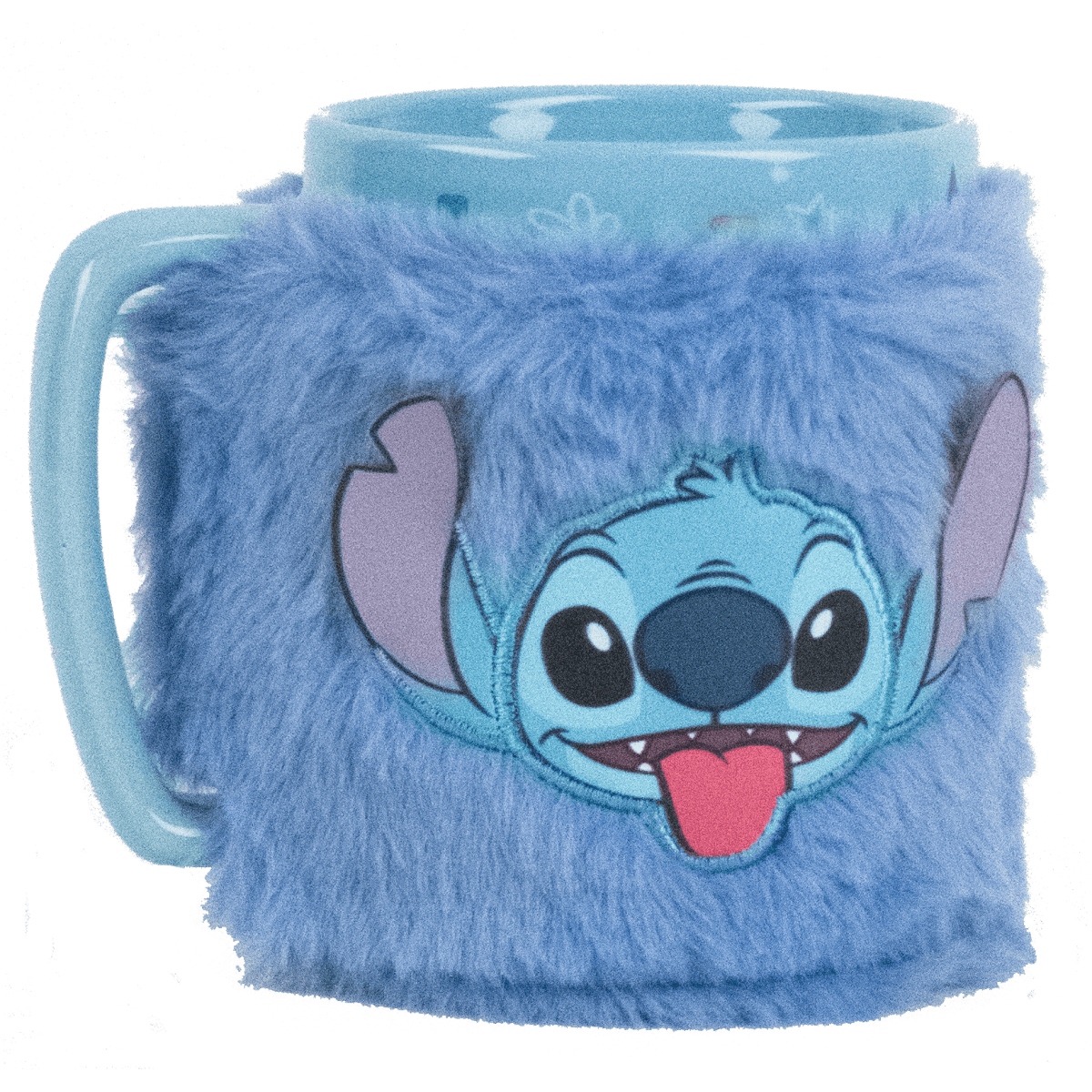 Pyramid International Lilo a Stitch hrnček s návlekom Stitch modrý