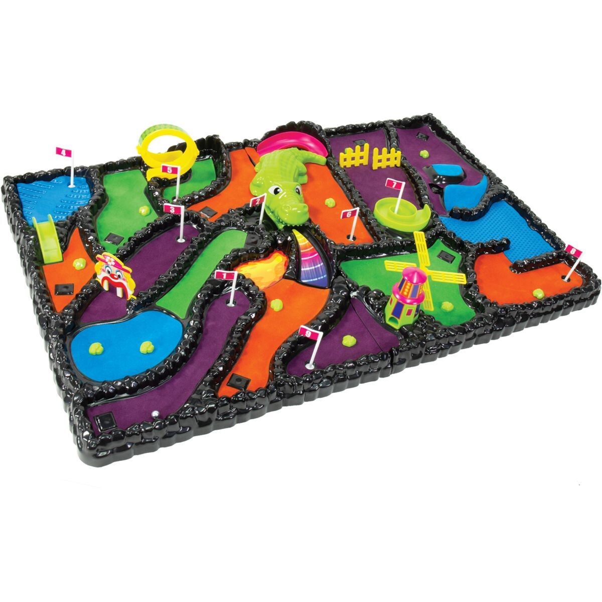 Sparkys Elektronický arkádový mini golf Neon