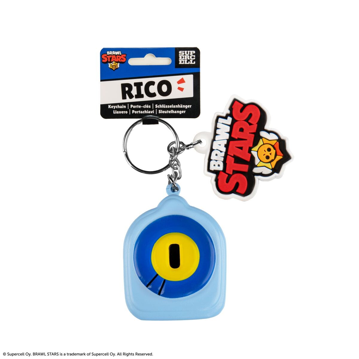 Cinereplicas Brawl Stars Squishy kľúčenka Rico