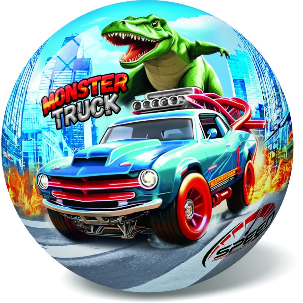 Alltoys Lopta Auta High Speed 14 cm