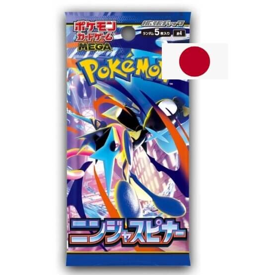 Nintendo Pokémon Ninja Spinner Booster balíček - japonsky