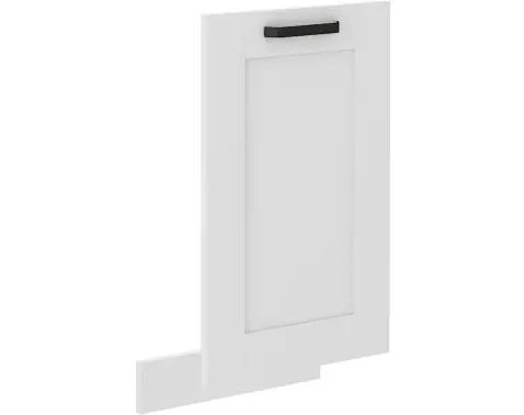 Predný panel na vstavanú kuchynskú umývačku Luna, 45 cm,biela%