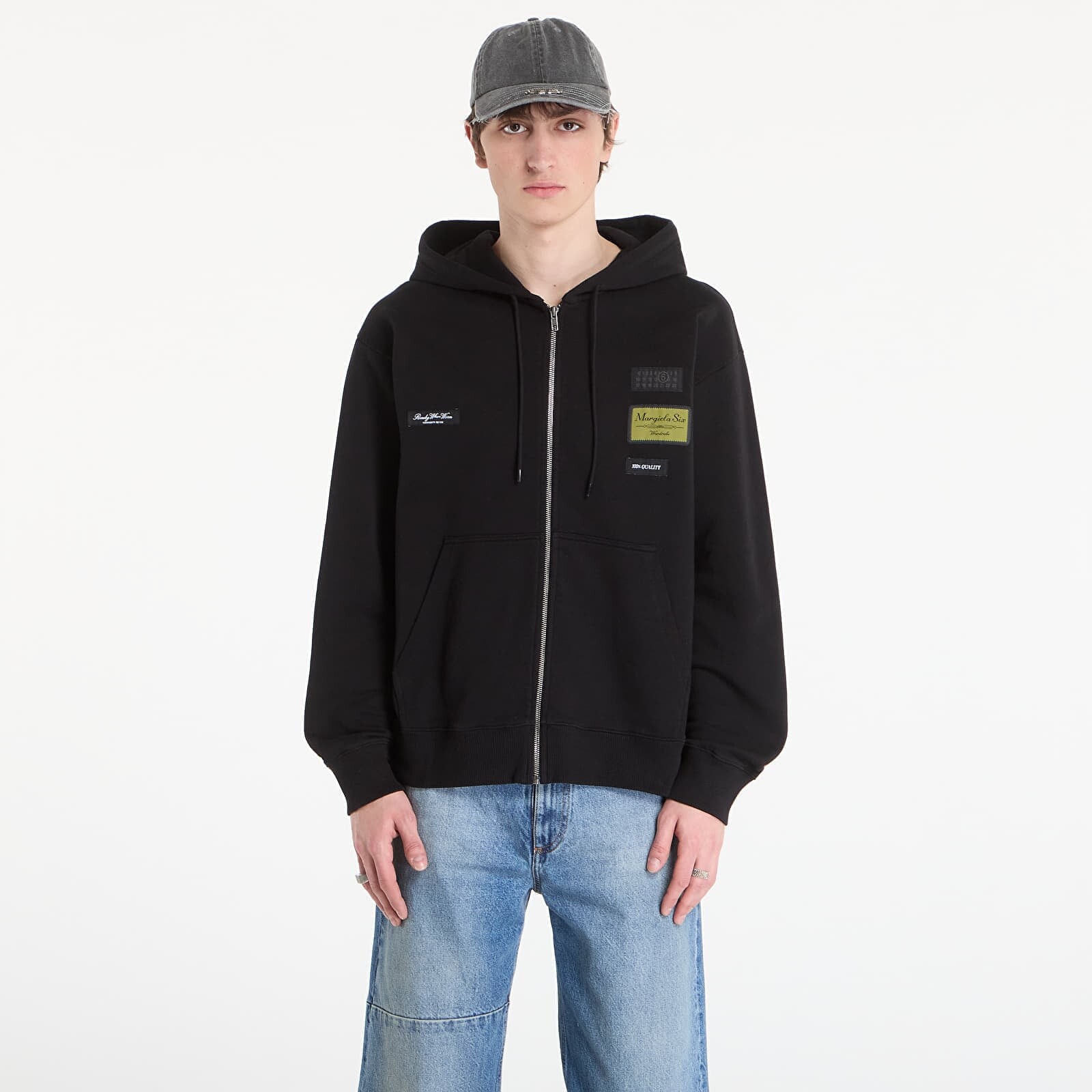 Mikina MM6 Sweat Jacket Black M