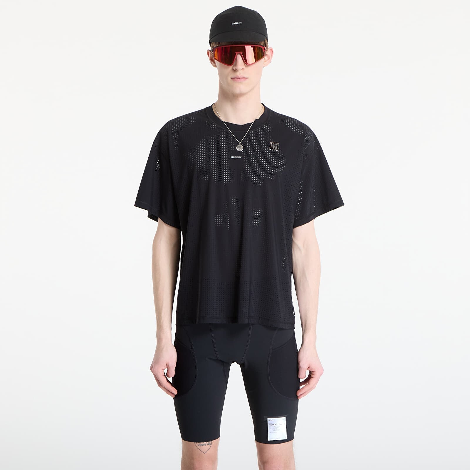 Tričko Satisfy Space-O Tee Shirt Black L