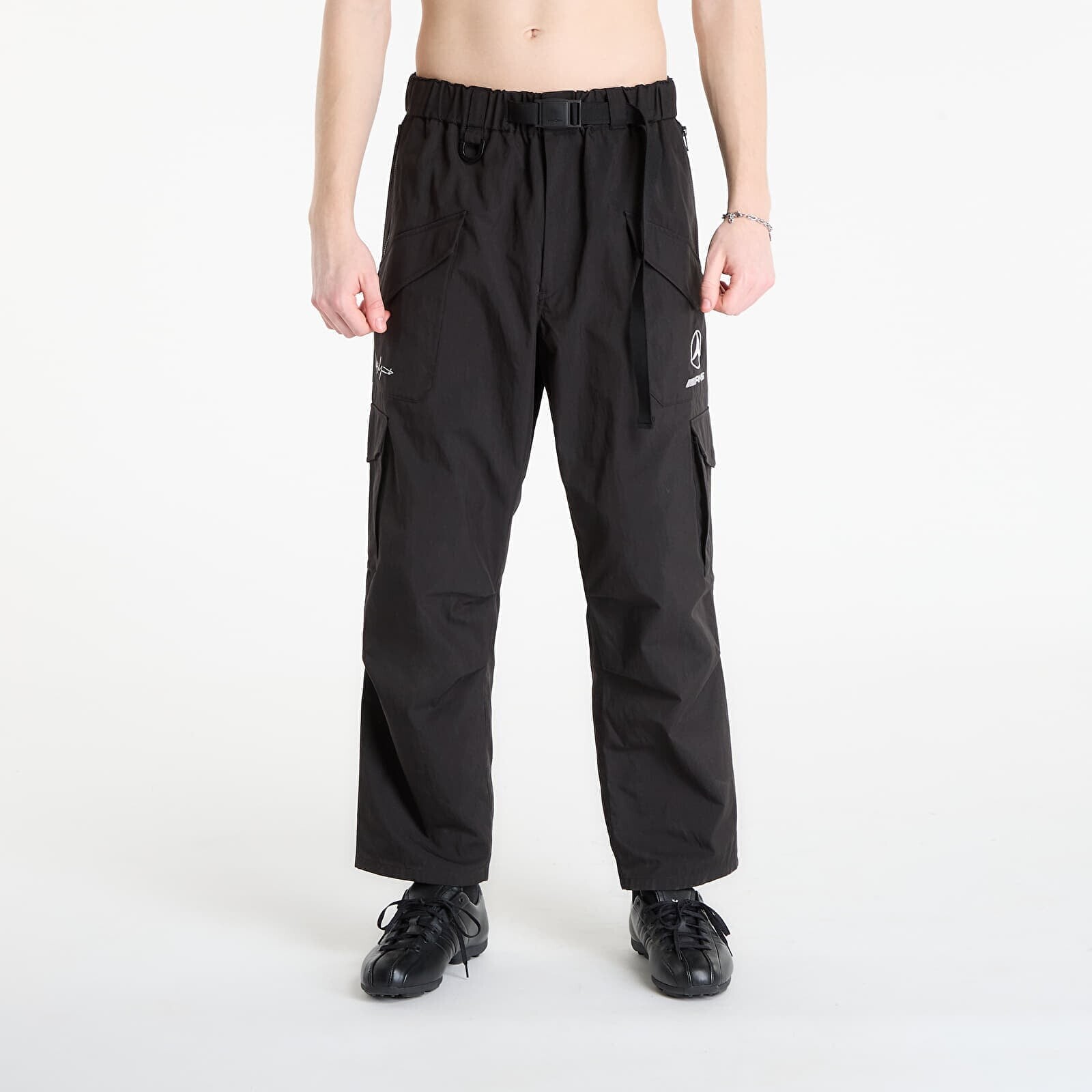 Kalhoty Y-3 x Mercedes-AMG PETRONAS Formula One Team Cargo Trousers Black L