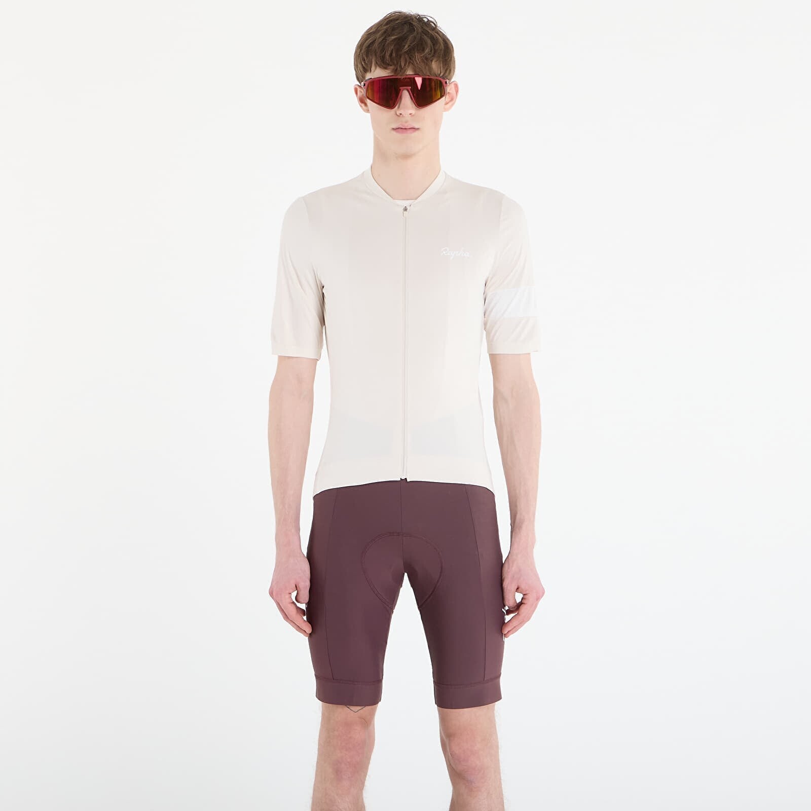 Dres Rapha Men's Core Jersey Off-White/ White M