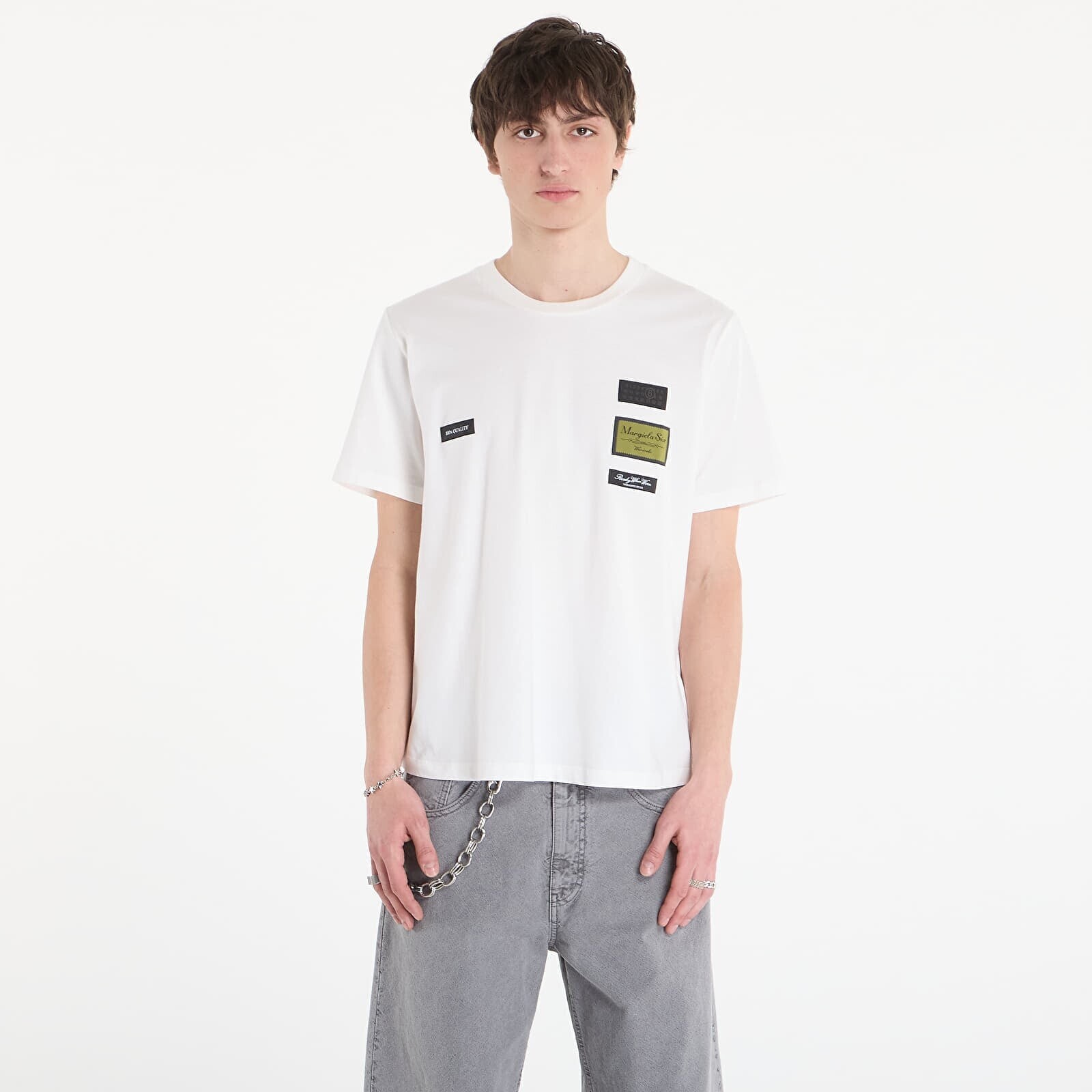Tričko MM6 T-Shirt Off White XXL