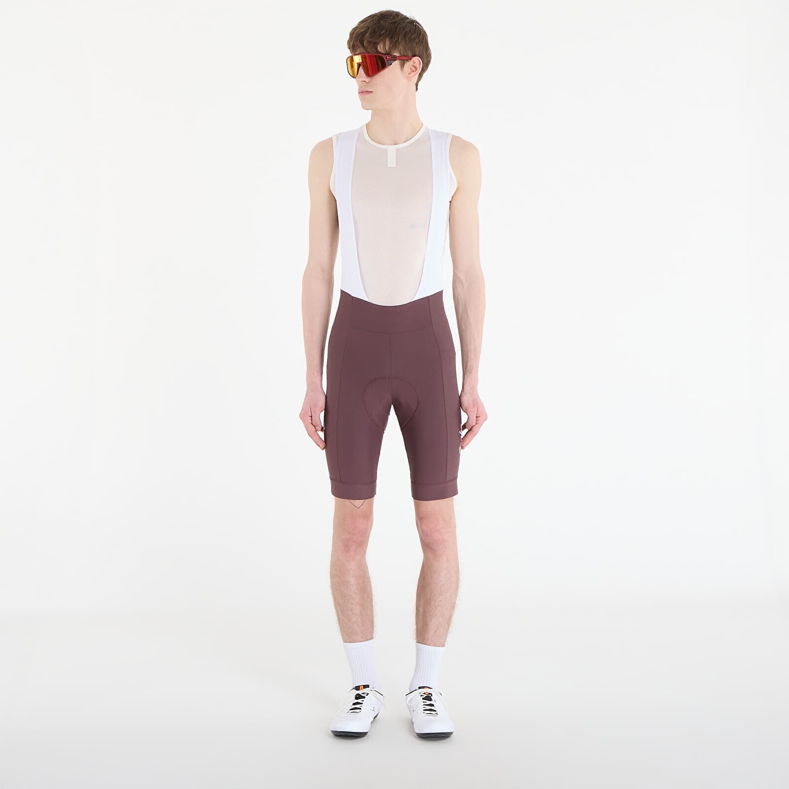 Šortky Rapha Men's Core Bib Shorts Huckleberry/ White L