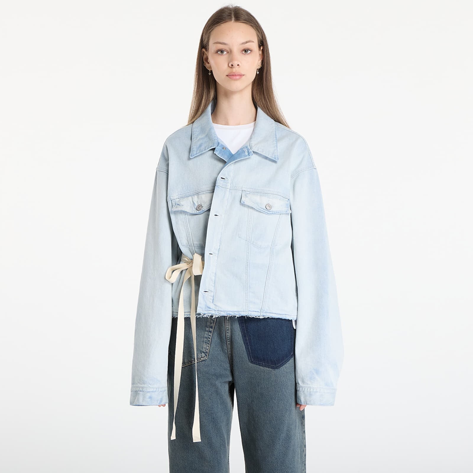 Bunda MM6 Sports Jacket Light Blue 40