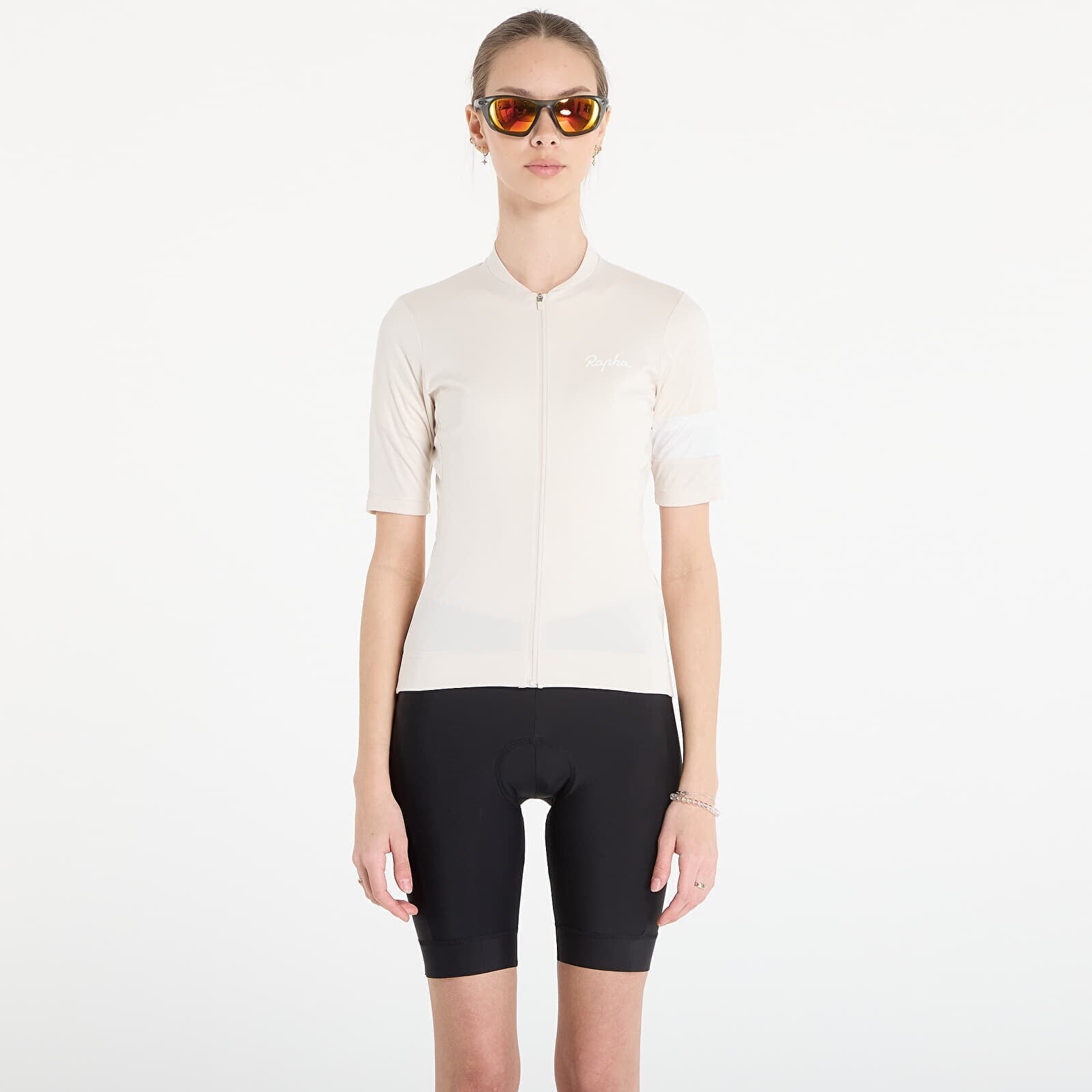 Dres Rapha Women's Core Jersey Off-White/ White M