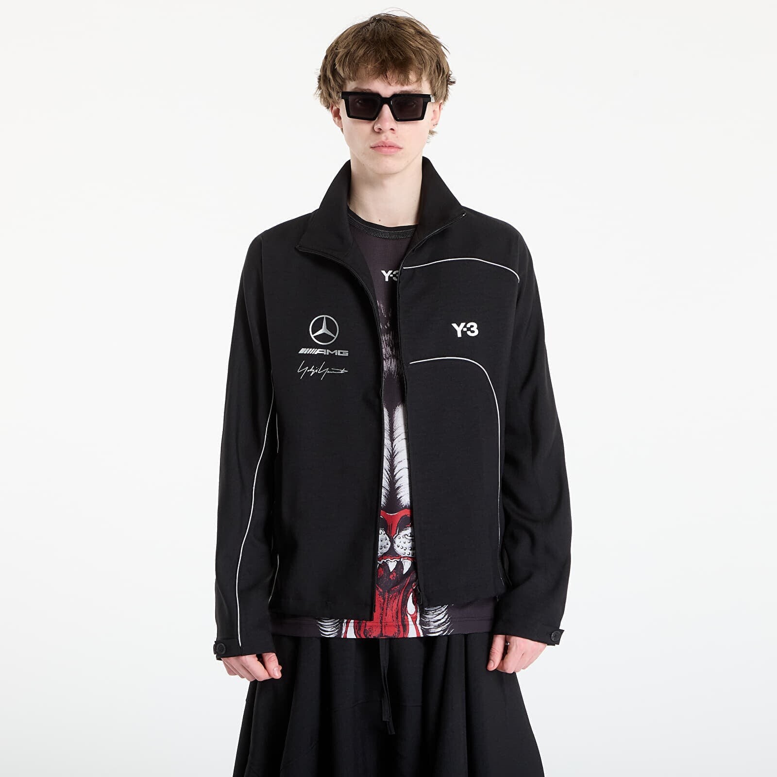 Bunda Y-3 x Mercedes-AMG PETRONAS Formula One Team Track Jacket Black M