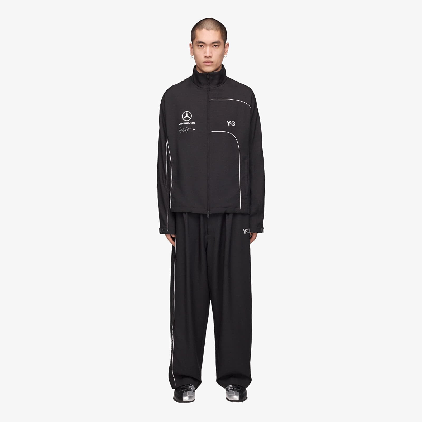 Kalhoty Y-3 x Mercedes-AMG PETRONAS Formula One Team Track Pants Black S
