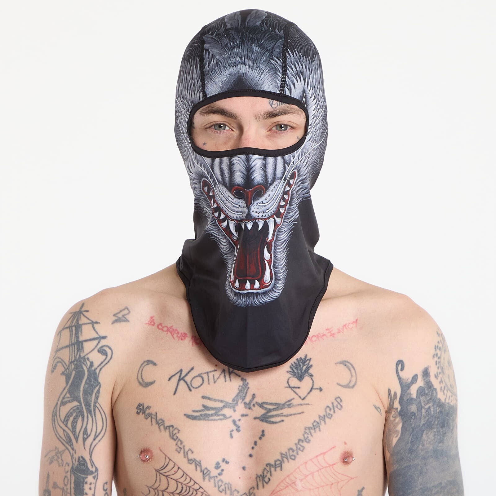 Šiltovka Y-3 x Mercedes-AMG PETRONAS Formula One Team Wolf Balaclava Black/ Lgh Solid Grey L