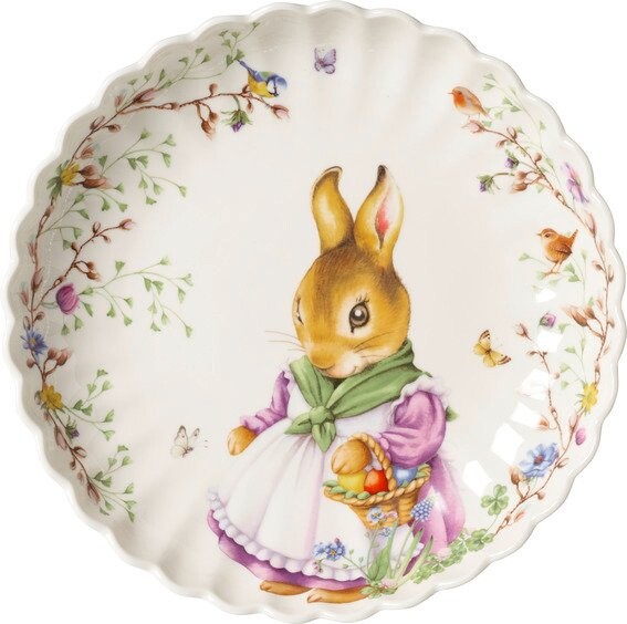 Villeroy & Boch Spring Fantasy misa na ovocie zajačica babička Emma, Ø 30 cm 14-8644-3777
