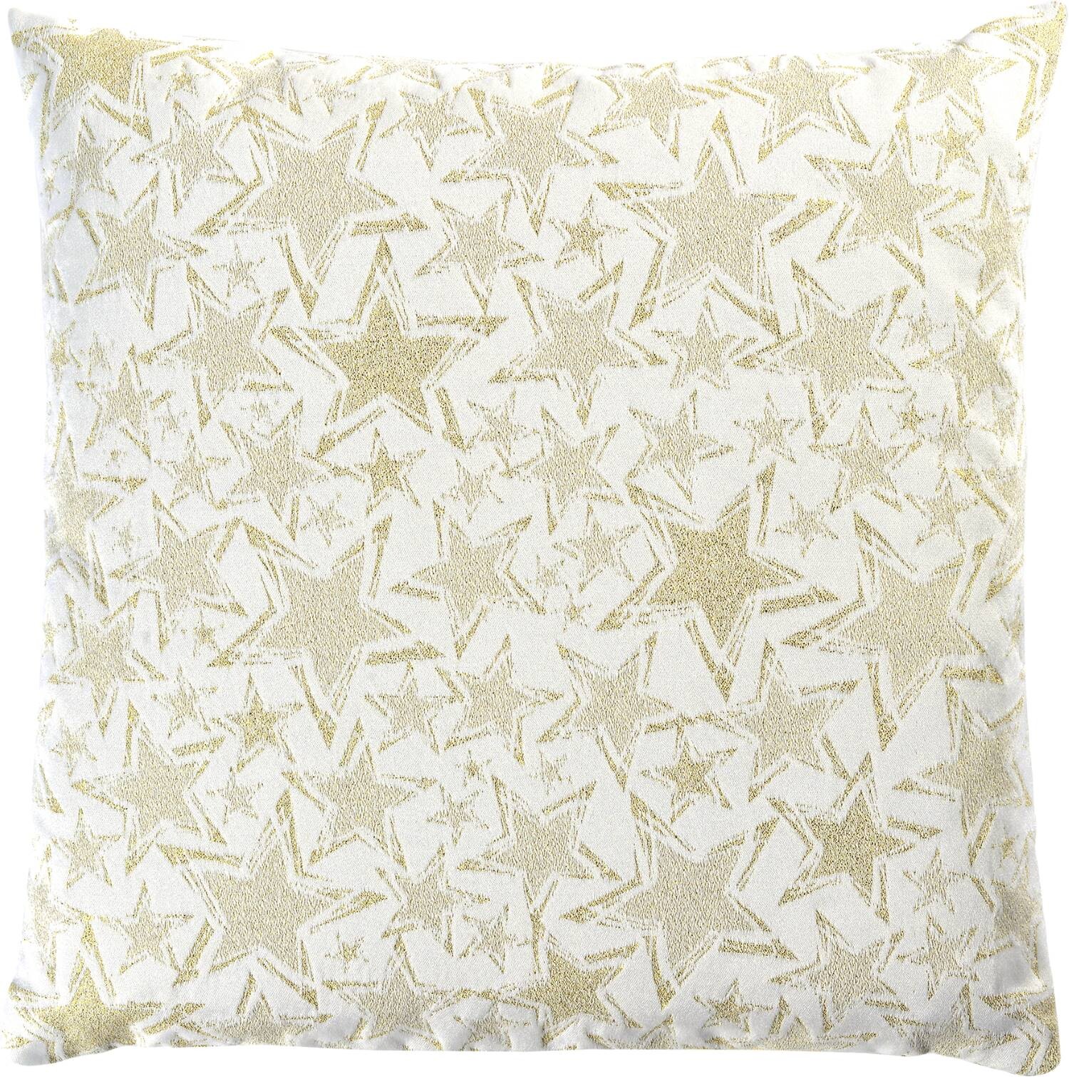 Sander Dekoratívna obliečka na vankúš Stelle, 40 x 40 cm, ecru / gold 885186-07