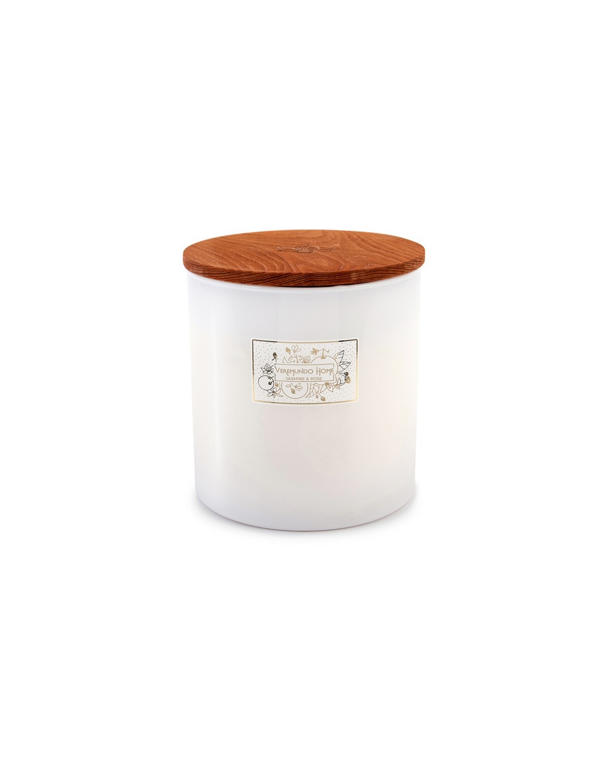 VEREMUNDO HOME Vonná sviečka Paris Jasmine Rose, 1,5 kg, biela 16199