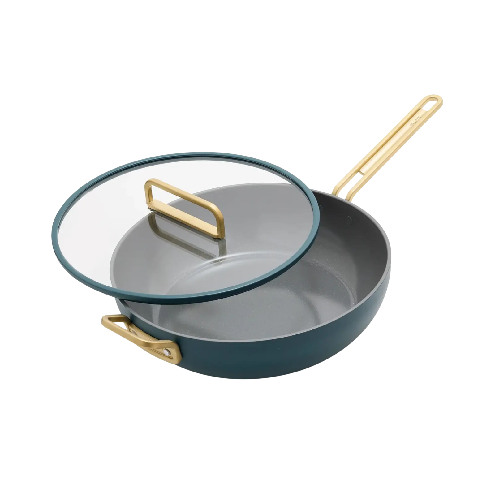 GreenPan Nepriľnavá keramická soté panvica s pokrievkou, Stanley Tucci, Ø 30 cm, tmavo zelená CC008980-004