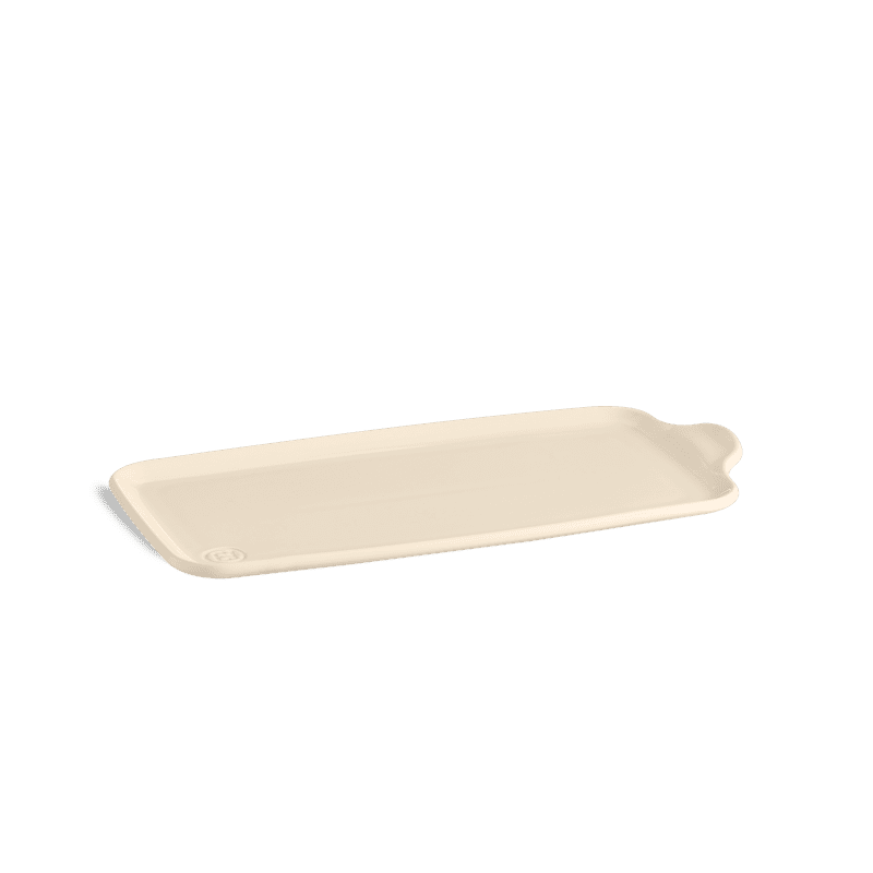 Emile Henry Keramický servírovací podnos Aperitivo, 31 x 16 cm, slonovinová kosť 025004