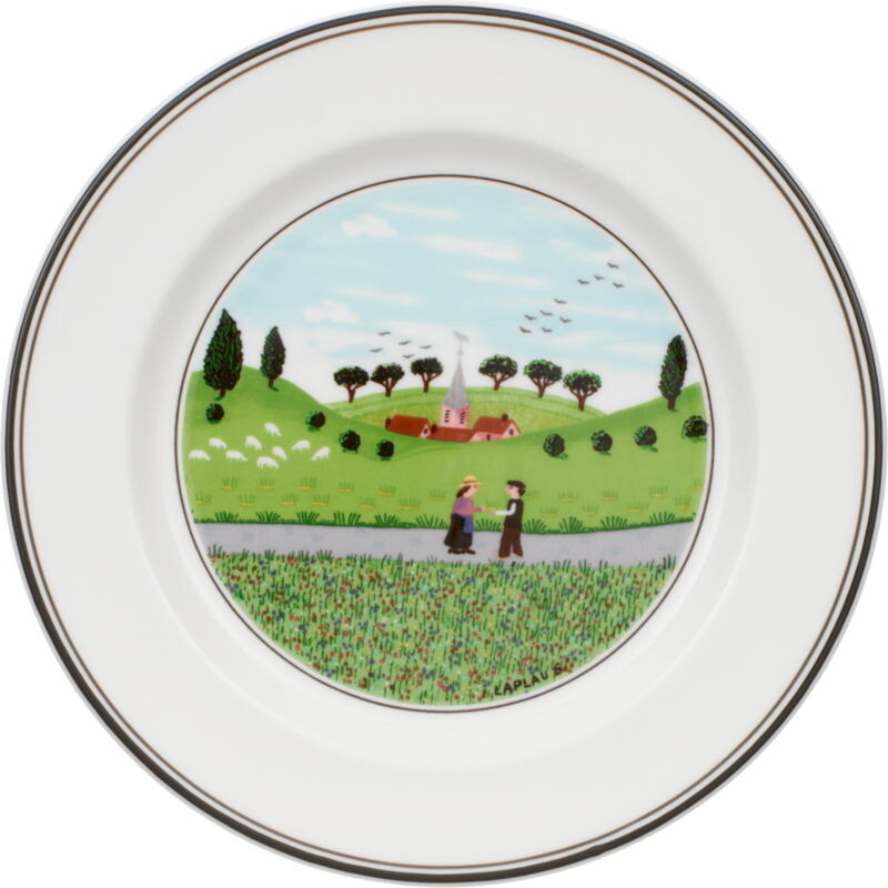 Villeroy & Boch Pečivový tanier Design Naif, Ø 17 cm, Stretnutie 10-2337-2667