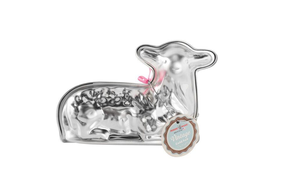 Nordic Ware Forma na pečenie veľkonočného barančeka , strieborná, 710 ml 41100