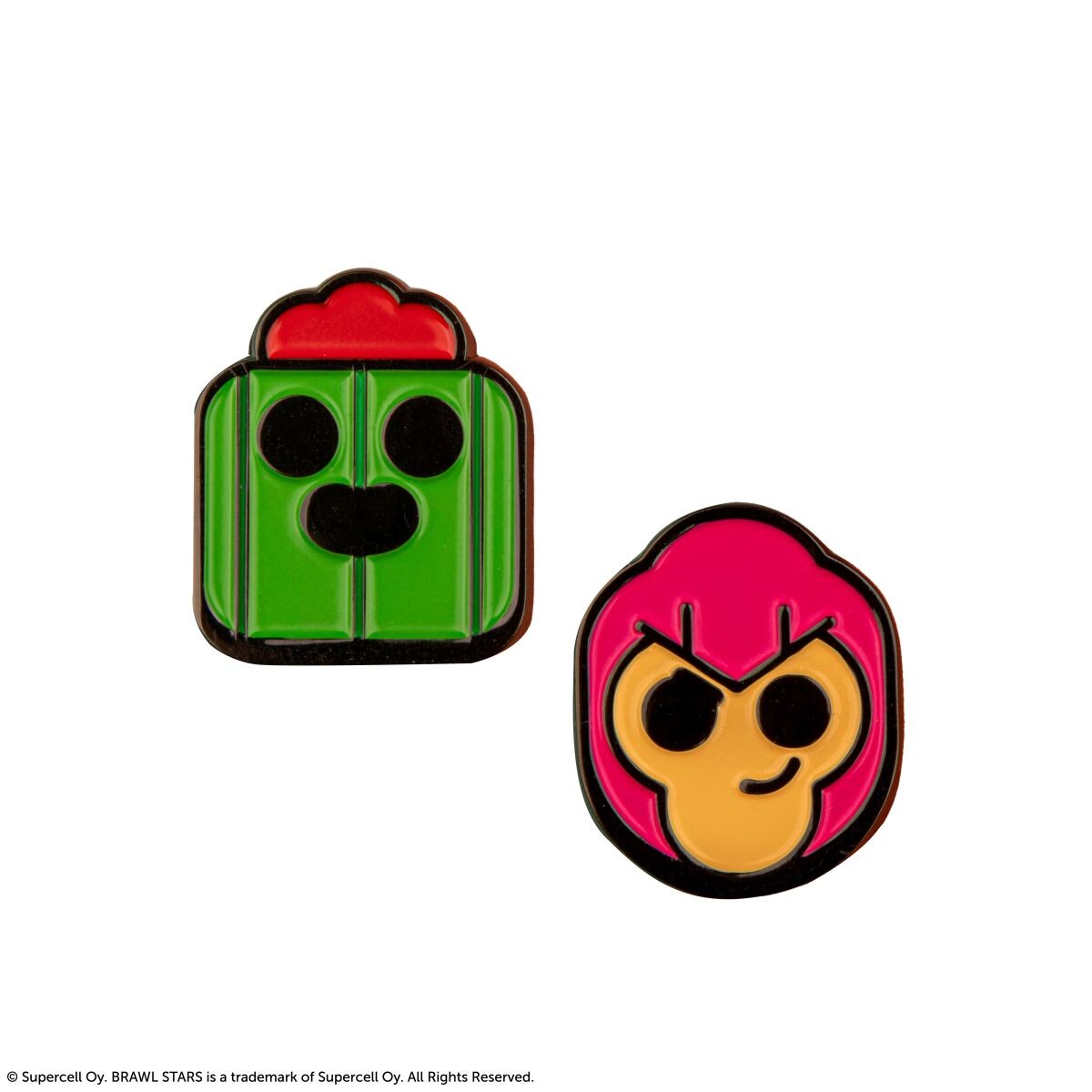 Cinereplicas Brawl Stars set pinov (Colt & Spike)