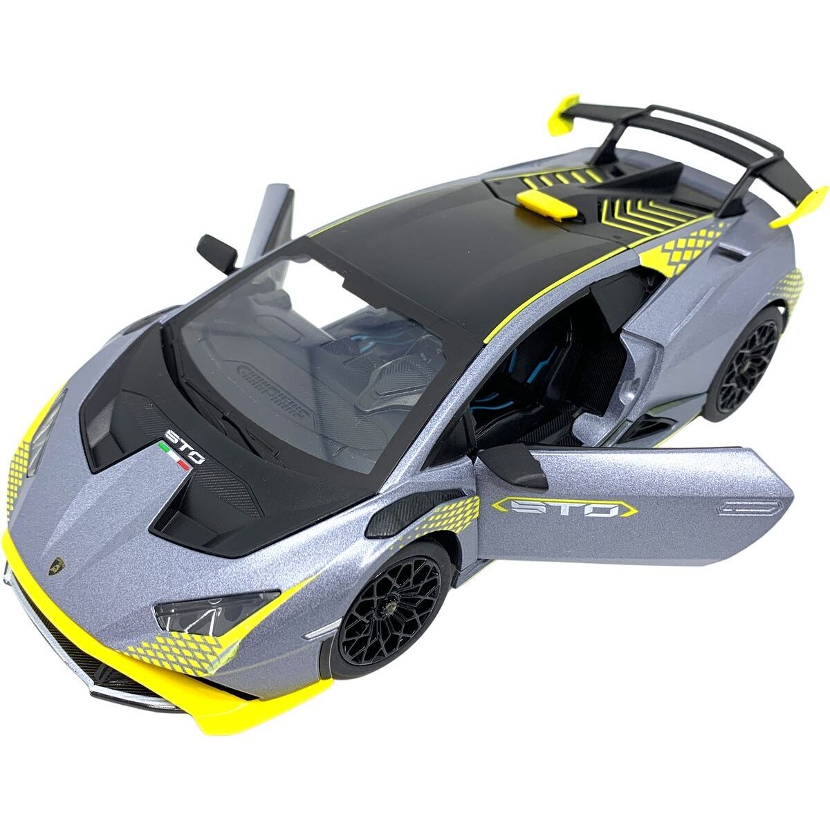 Sparkys 1:24 Lamborghini Huracán STO Striebristo sivá