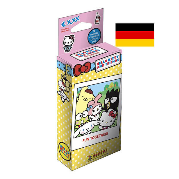 Panini Zberateľské karty Hello Kitty - Eco-Blister (4 balíčky) - DE