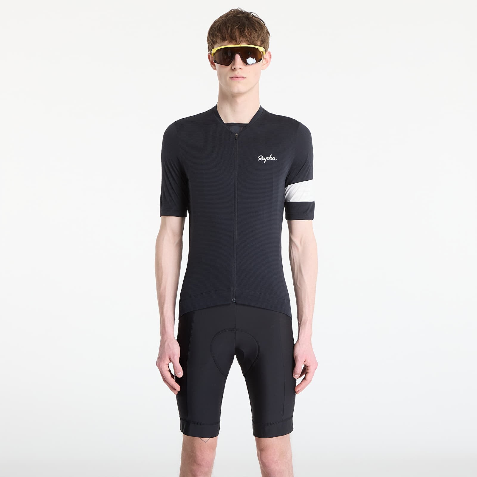 Dres Rapha Men's Core Lightweight Jersey Black/ White M