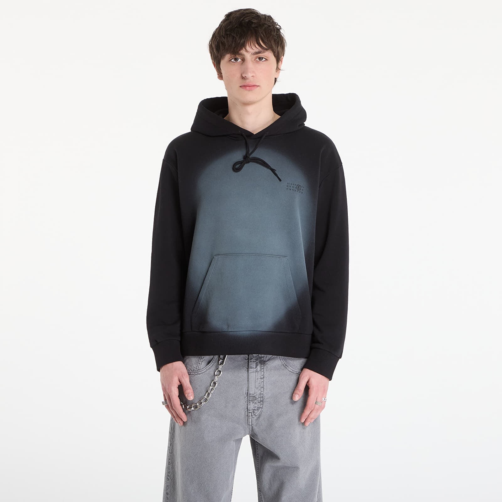 Mikina MM6 Sweatshirt Black XXL