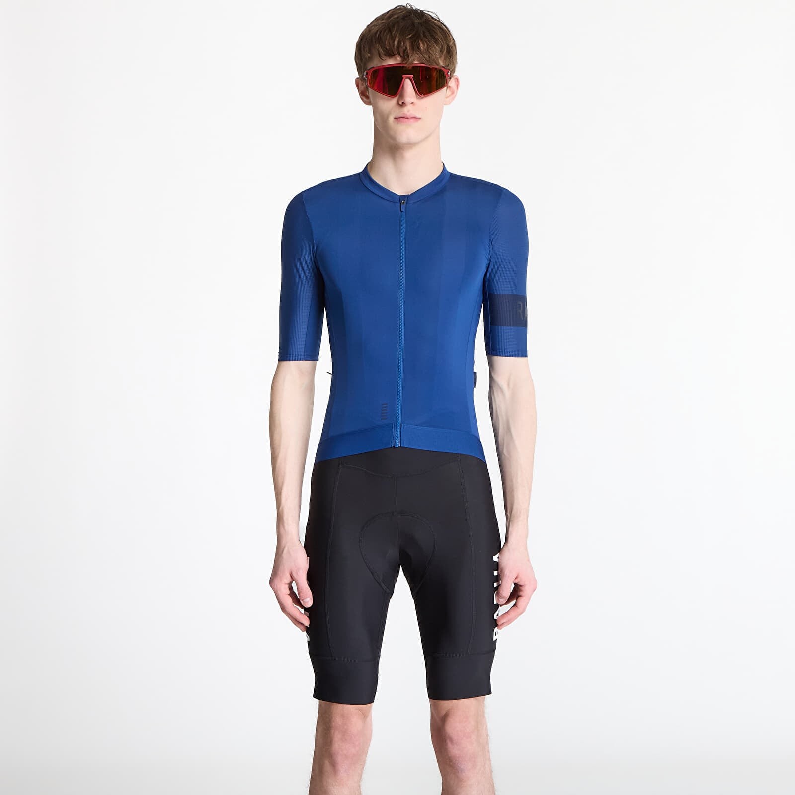Dres Rapha Men's Pro Team Jersey Fossil Blue/ Marine Blue L