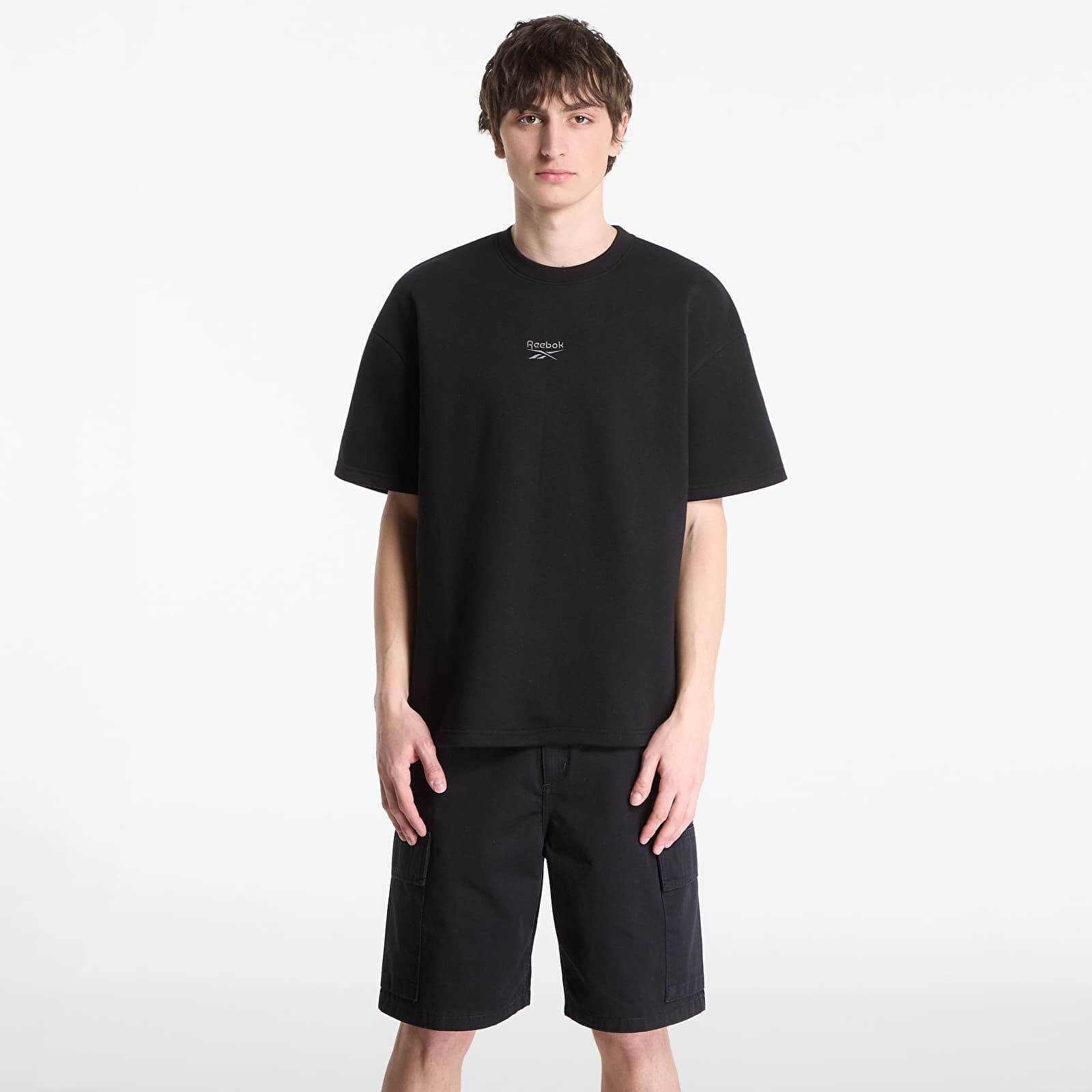 Tričko Reebok Wardrobe Essentials T-Shirt Black XL