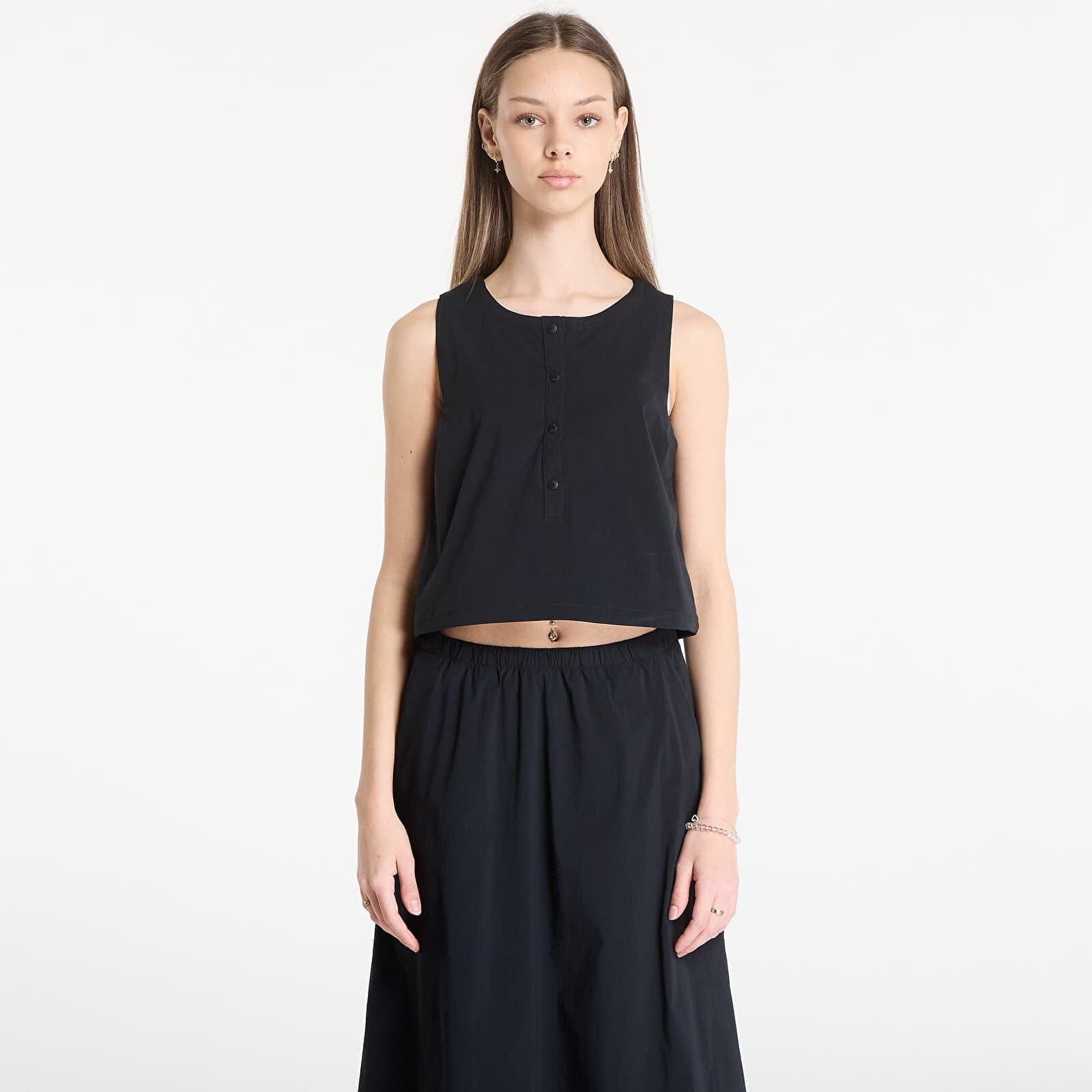 Tielko Columbia Chill Creek™ Woven Tank Black S