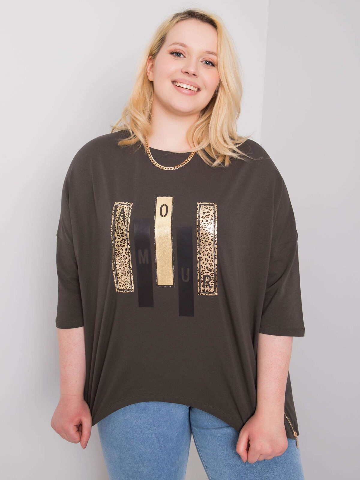 Dámska blúzka s potlačou