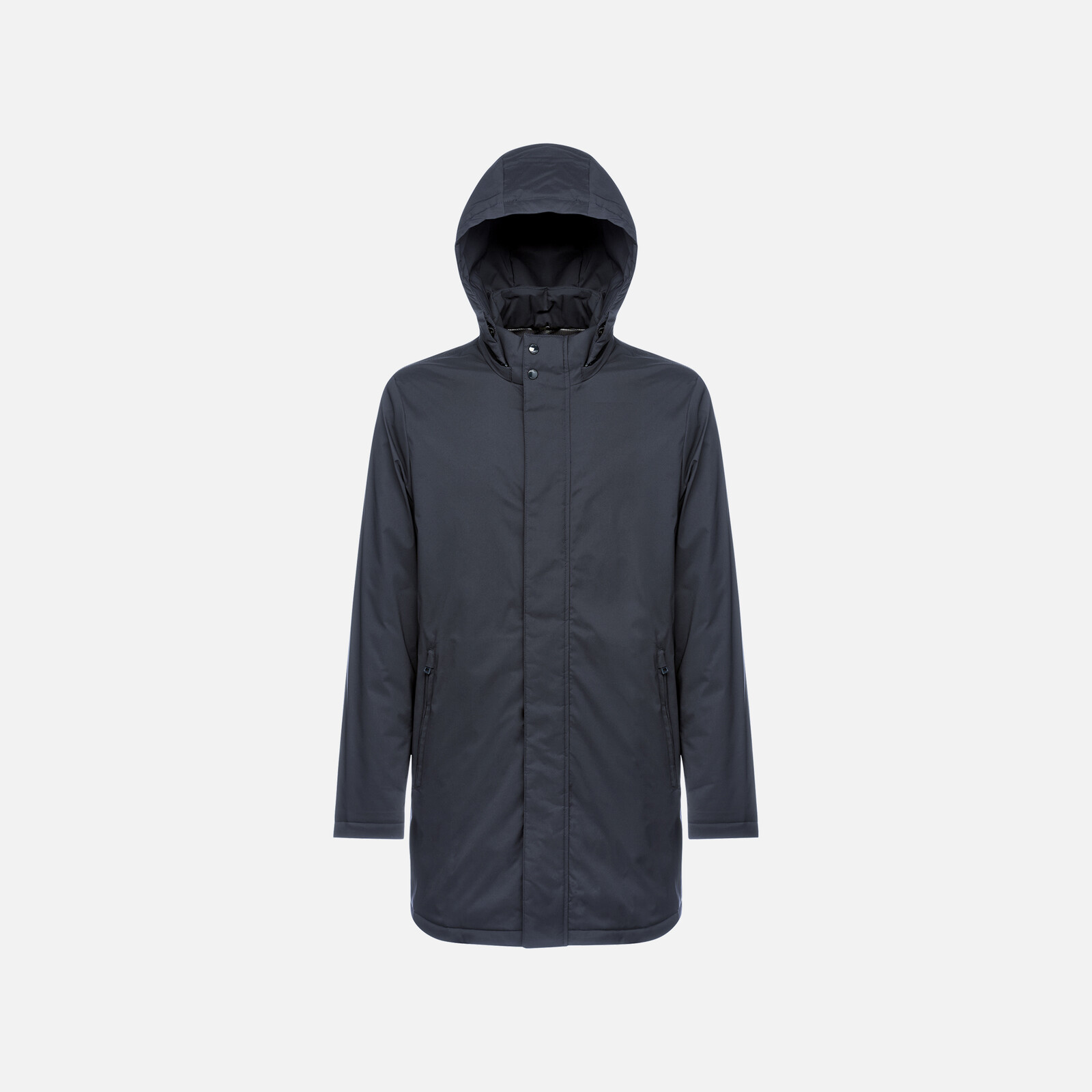 Men's Dark Blue Quilted Jacket Geox Aurelio - Men's