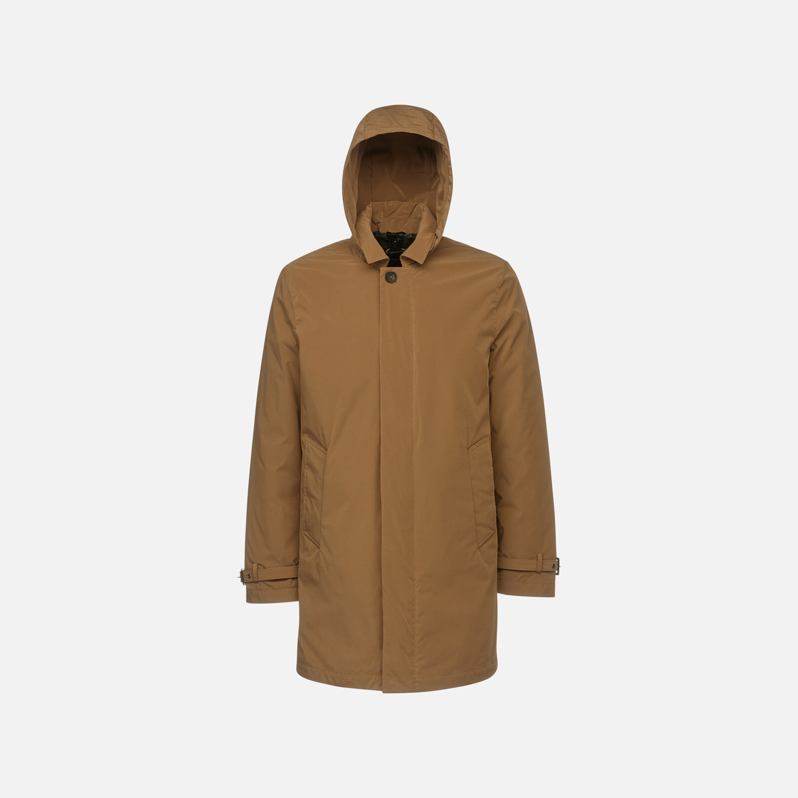 Men's Brown Jacket Geox Anyweco - Mens