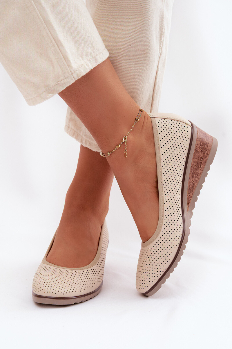 Dámske platformové mokasíny Vinceza